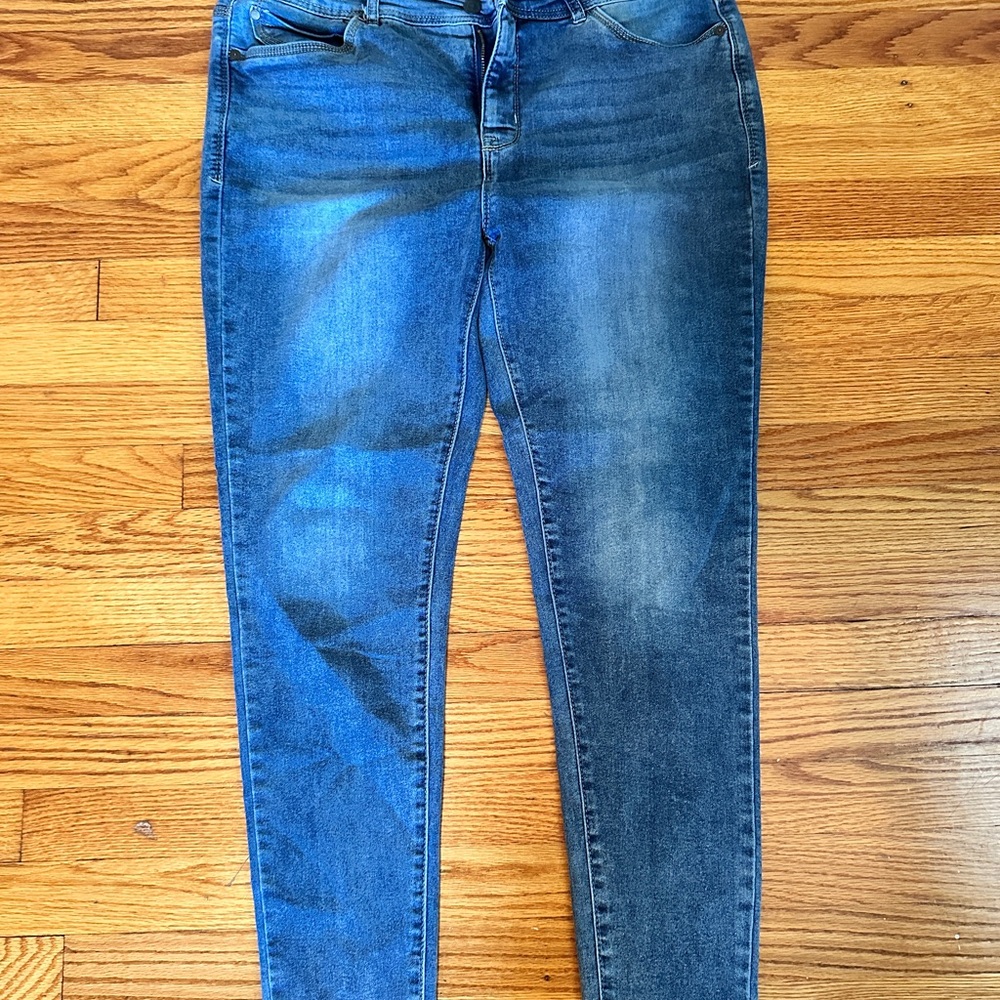 Wallflower Women's Blue Skinny Jeans